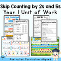 Skip Counting by 2s and 5s - Year 1