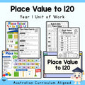 Year 1 Place Value to 120 Unit | Worksheets, Games & Assessment