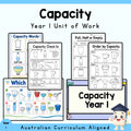 Year 1 Capacity Unit | Capacity Worksheets, Games & Assessment