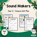 Sound Makers - Year 2 Science Unit Plan — cover