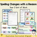 Spelling Changes with a Reason | Year 2 — cover