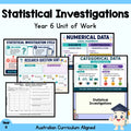 Statistical Investigations – Year 6