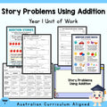 Addition Story Problems – Year 1 — cover