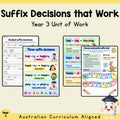Suffix Decisions that Work - Year 3 — cover
