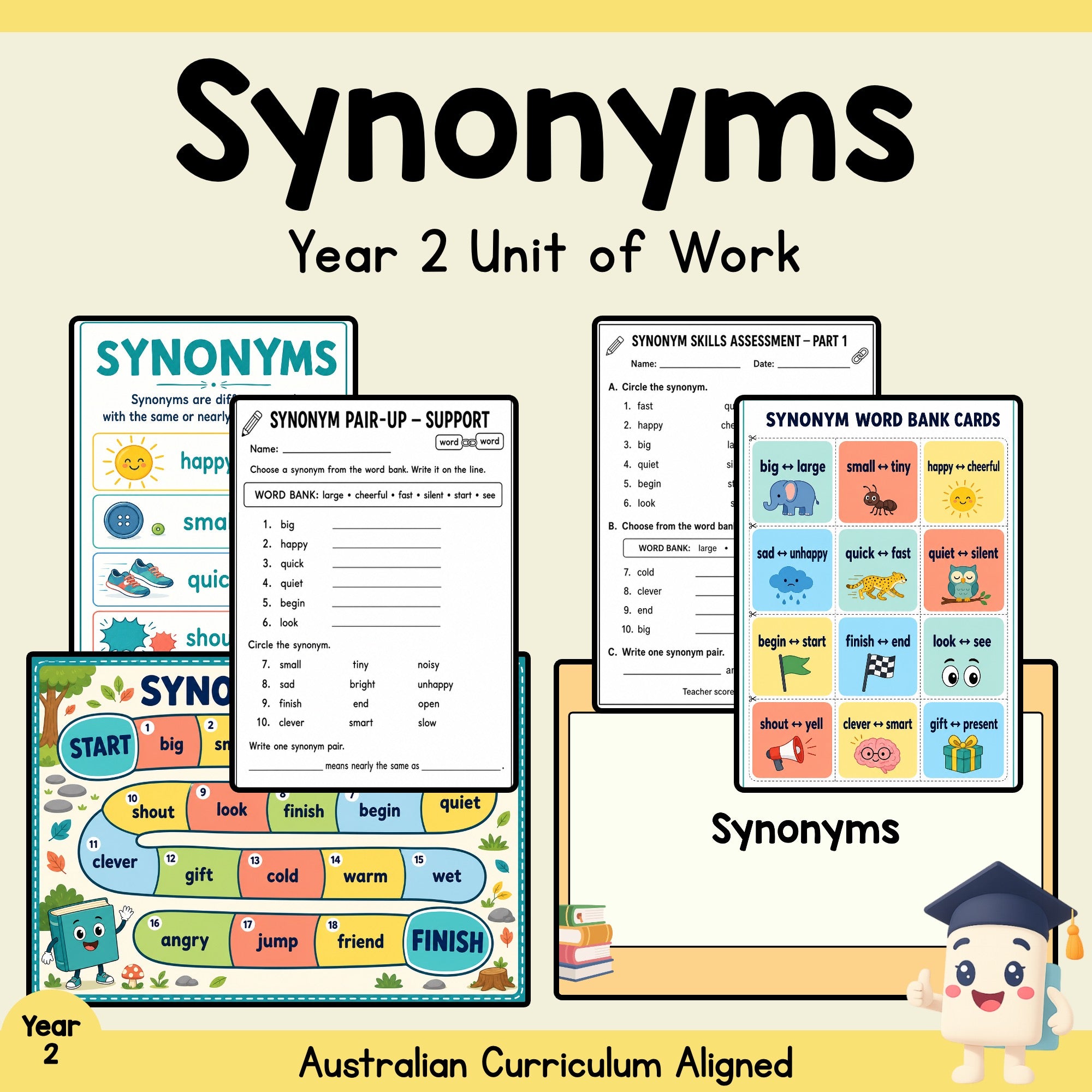 Synonyms – Year 2