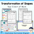 Shape Transformations – Year 5