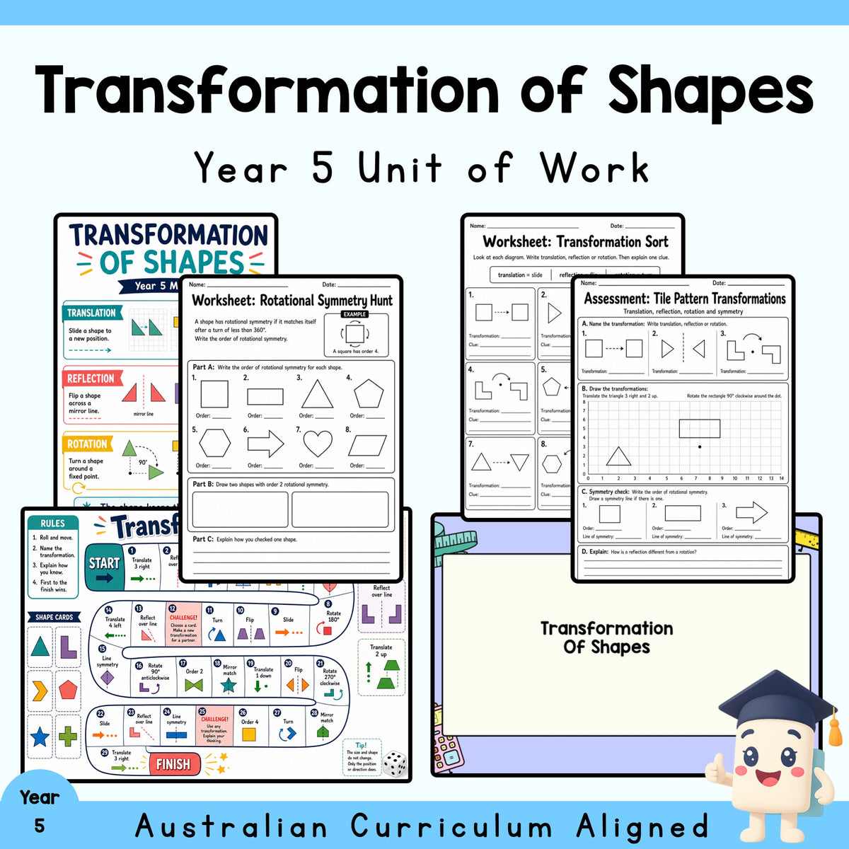 Shape Transformations – Year 5