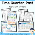 Time Quarter-Past - Year 2 Unit of Work