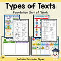 Types of Texts – Foundation