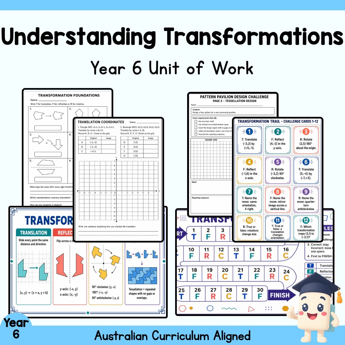Understanding Transformations – Year 6