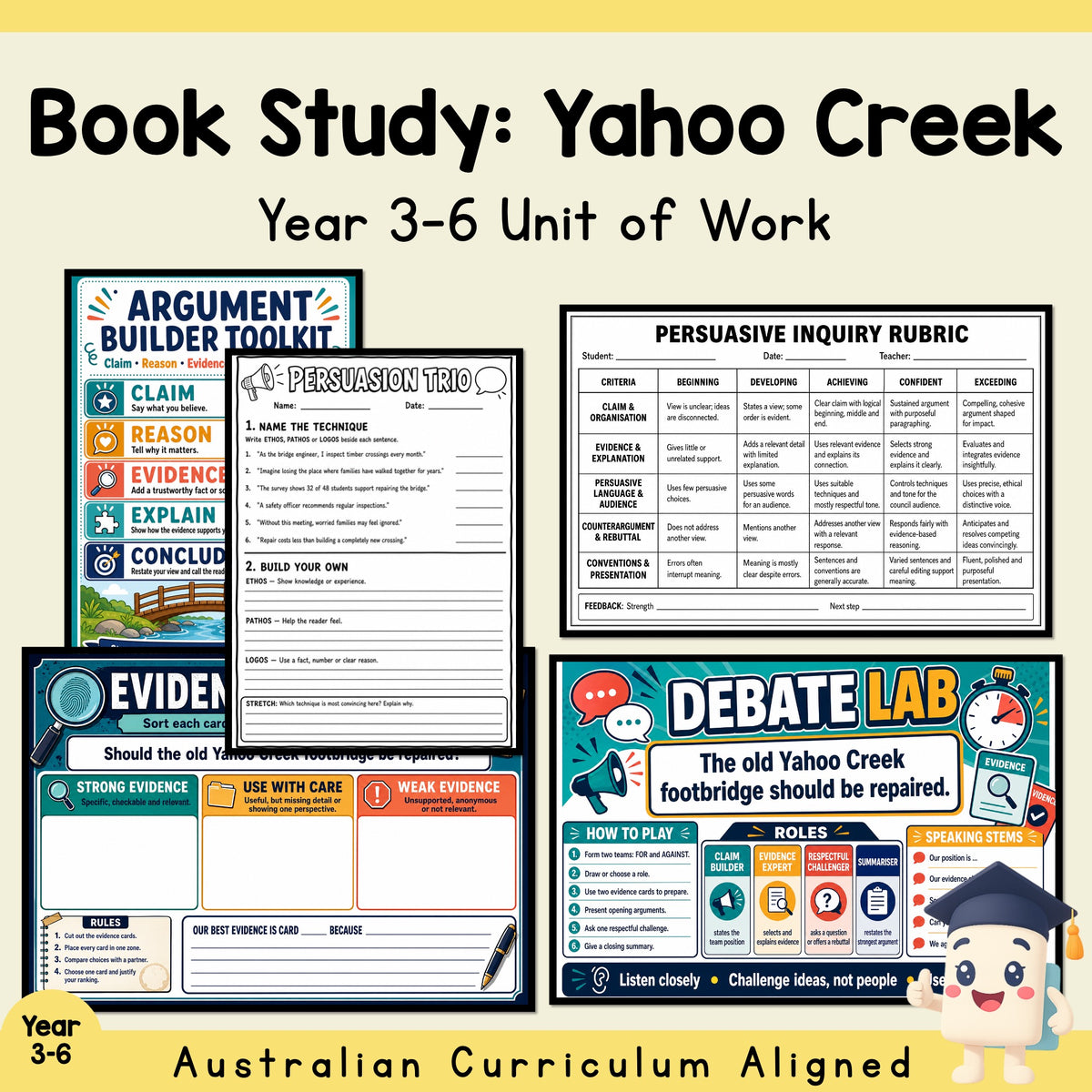 Yahoo Creek: Persuasive Writing — cover