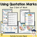Using Quotation Marks – Year 3