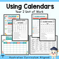 Using Calendars Unit - Year 2 — cover