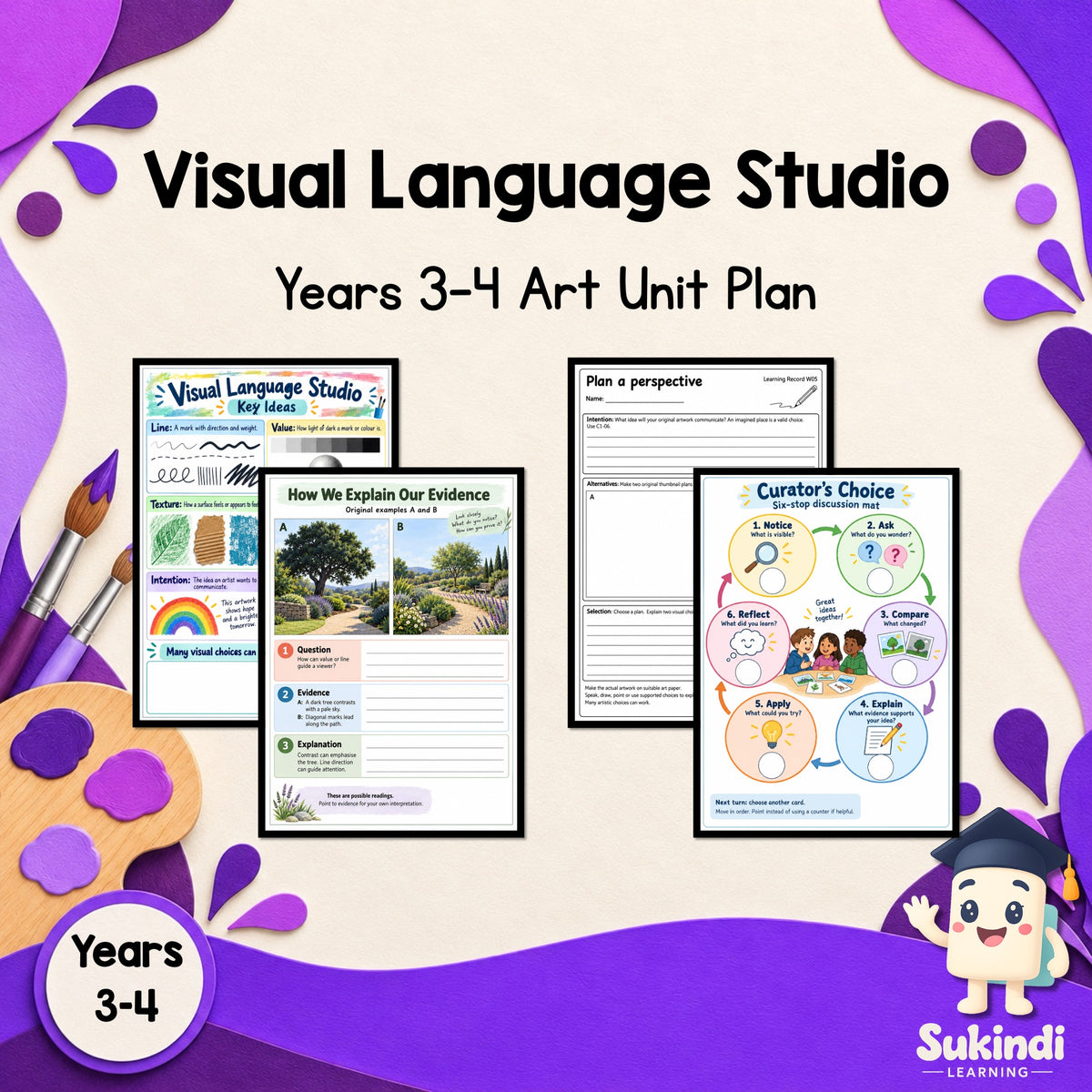 Visual Language Studio - Years 3–4 — cover