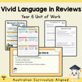 Vivid Language in Reviews - Year 6 — cover
