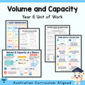Year 6 Volume and Capacity Unit — cover