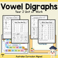 Vowel Digraphs Unit - Year 2
