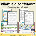 What Is a Sentence? Foundation Unit
