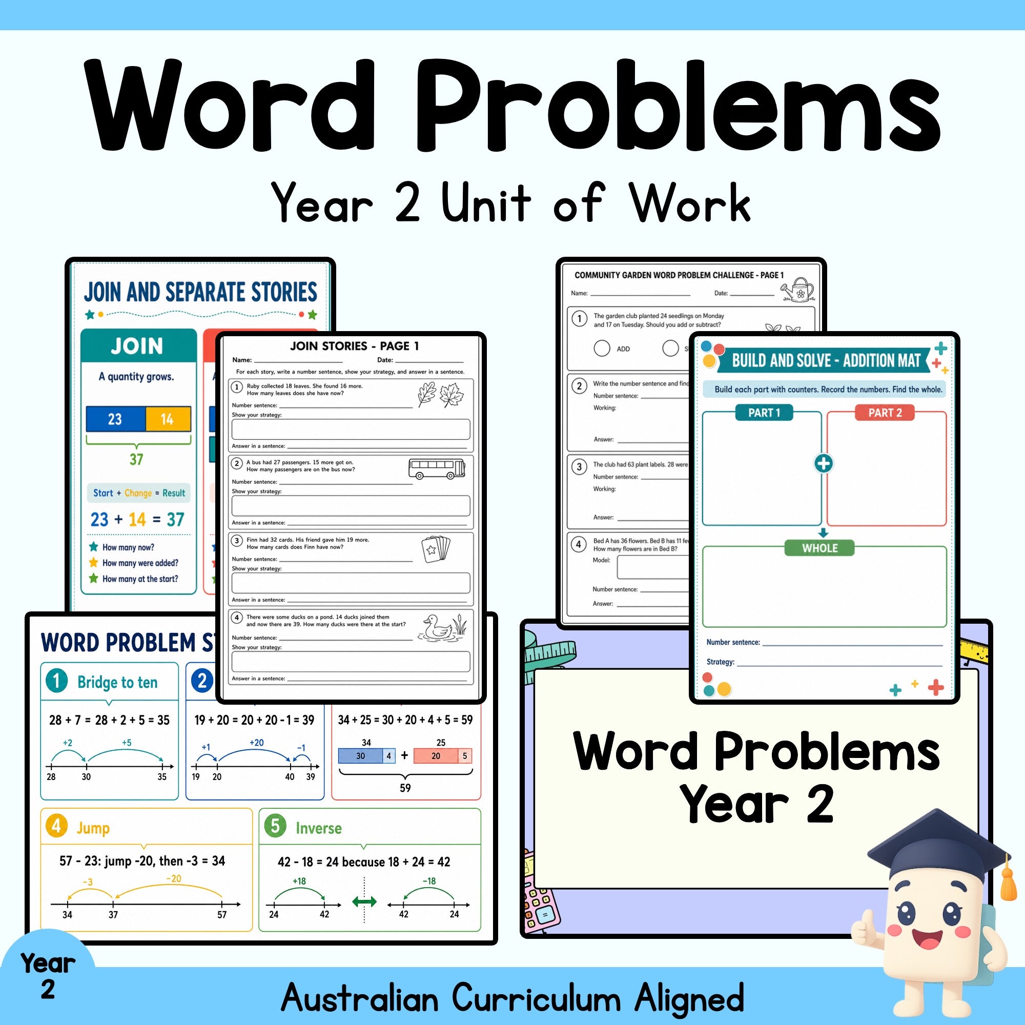 Year 2 Word Problems Unit