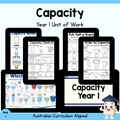 Year 1 Capacity Unit | Capacity Worksheets, Games & Assessment