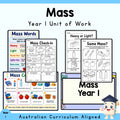 Year 1 Mass Unit | Measurement Worksheets, Games & Assessment