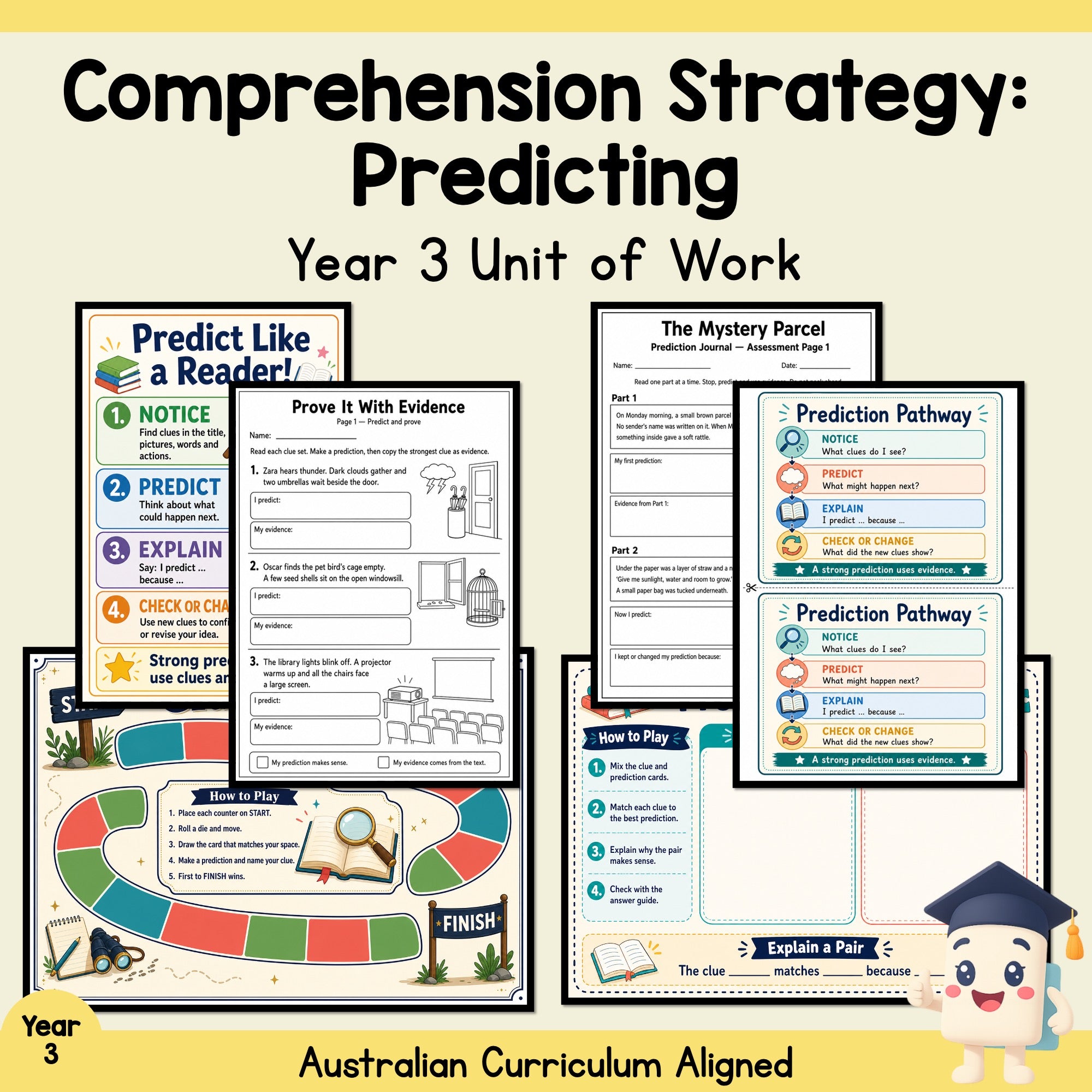 Predicting Reading Comprehension Unit