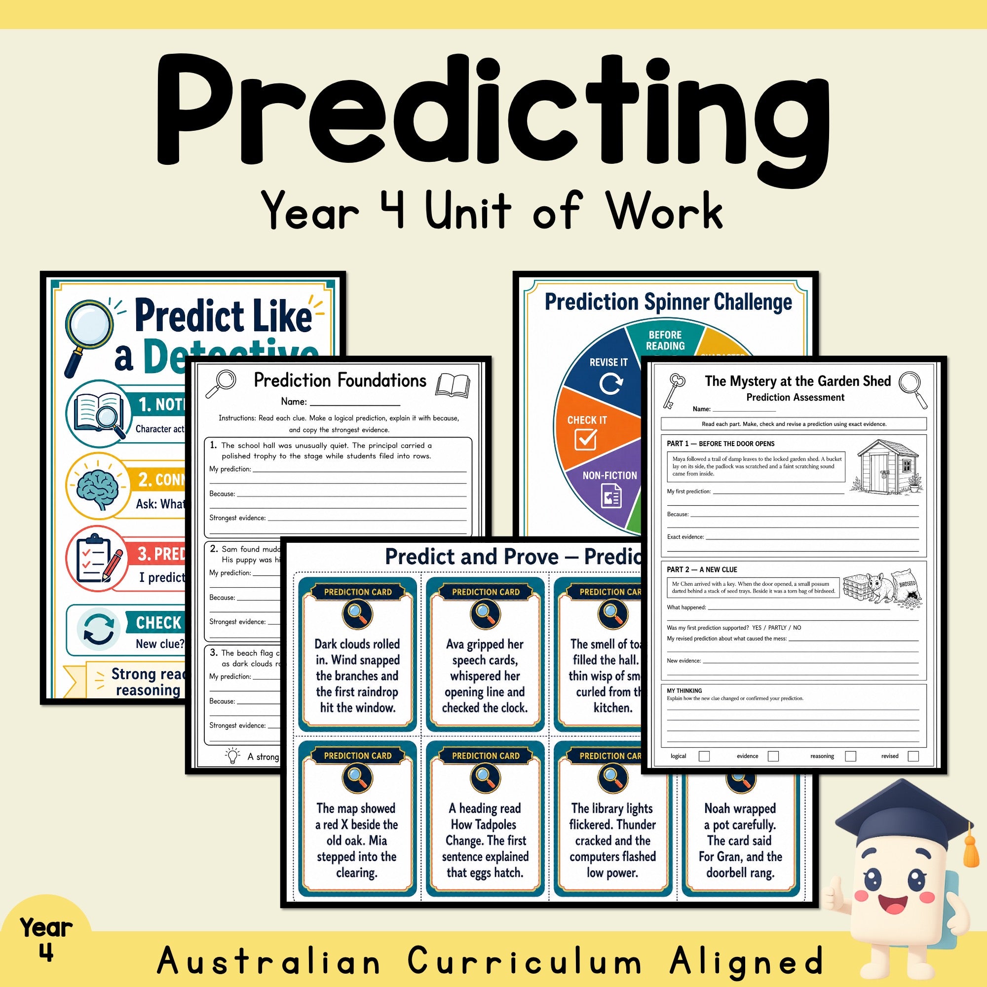 Year 4 Predicting Comprehension Unit