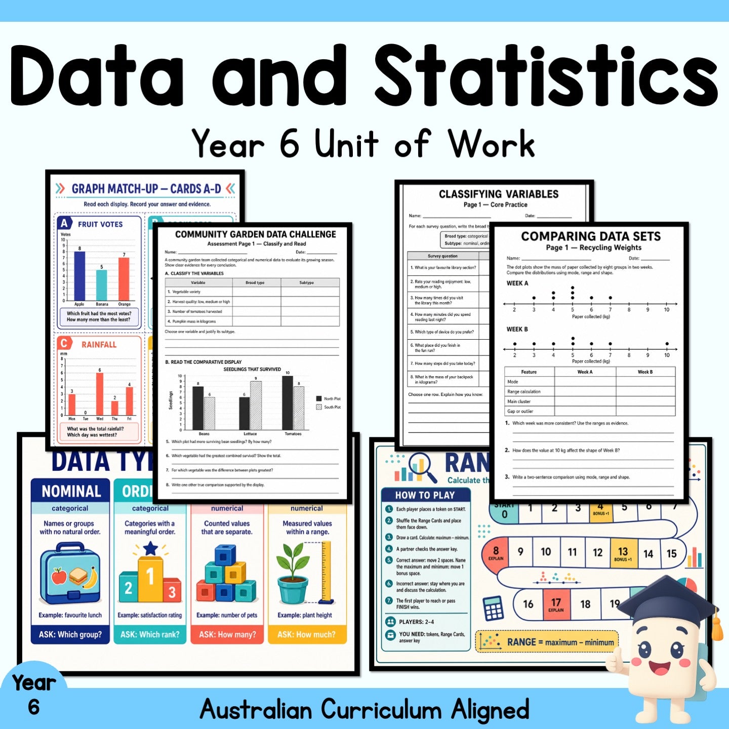 Year 6 Data and Statistics Unit