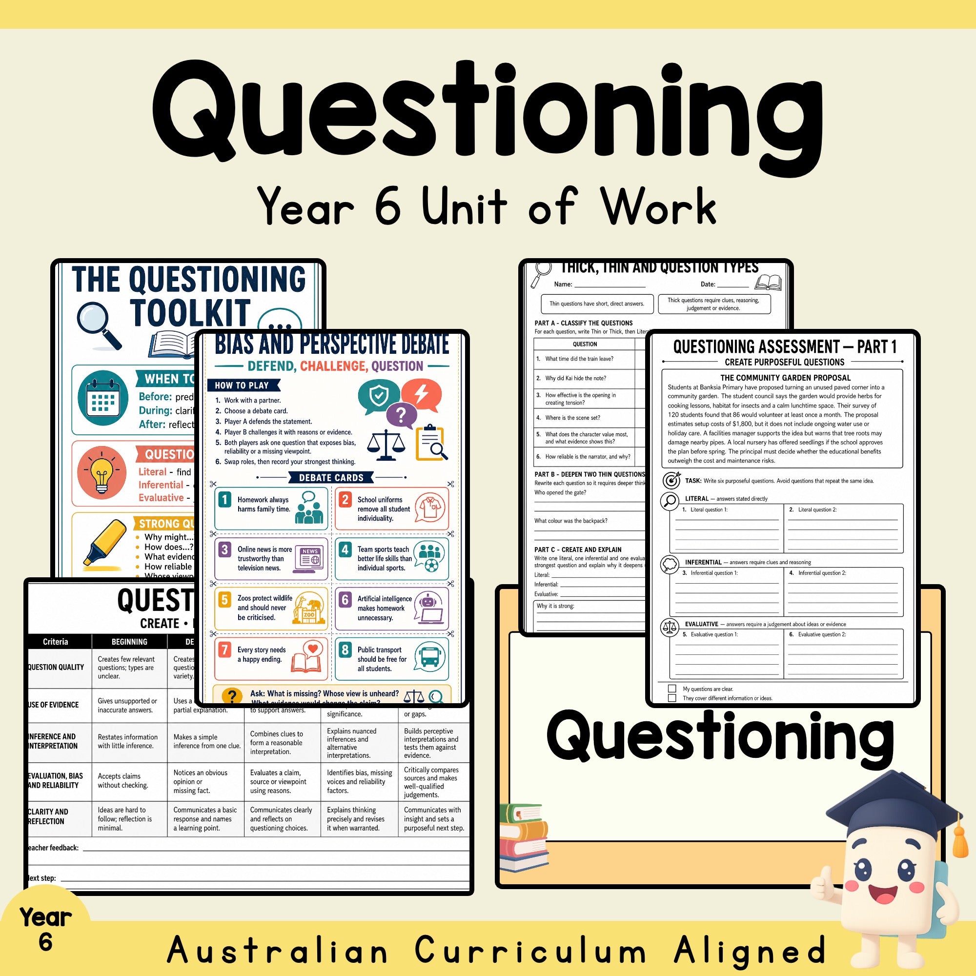 Year 6 Questioning Unit