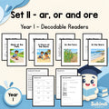 Year 1 Set 11 Decodable Readers - ar, or and ore — cover