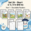 Year 1 Set 24 Decodable Readers - o, o-e and ou for the sound in son — cover