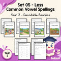 Year 2 Set 05 Decodable Readers - Less common vowel spellings, including oe, ou and ough — cover