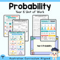 Year 6 Probability Unit — cover